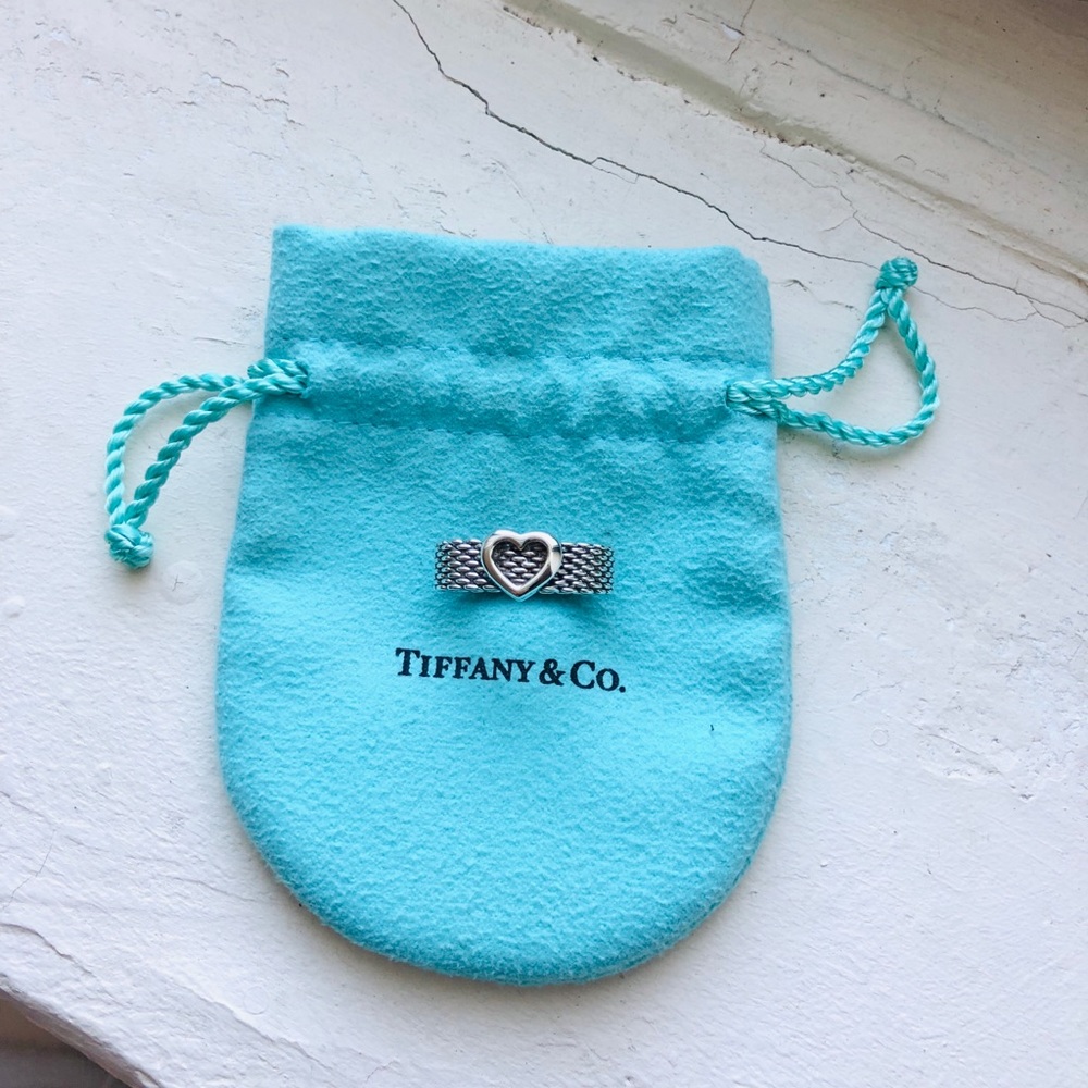 Authentic Tiffany & Co. Sterling Silver Ring